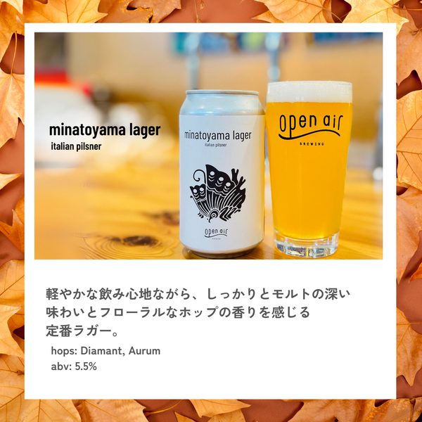 Fall Feelings　秋を楽しむビール6本セット