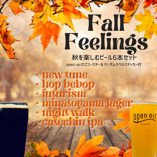 Fall Feelings　秋を楽しむビール6本セット