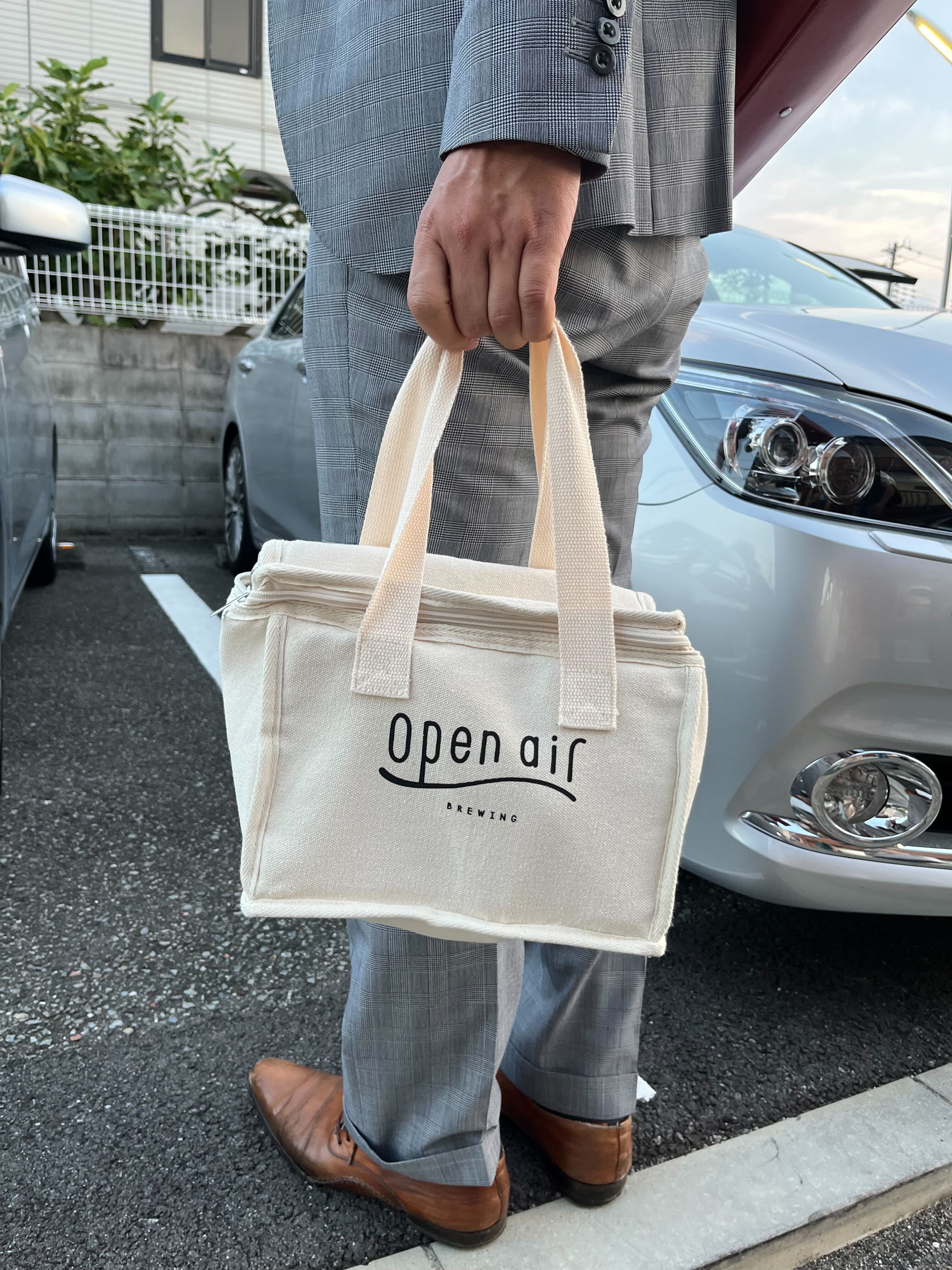 open airビールの缶が6本入る保冷バック – open air 公式オンラインストア